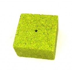 Кубик для макушатника з отвором, 45х45х20мм, 65г, смак Коноплі